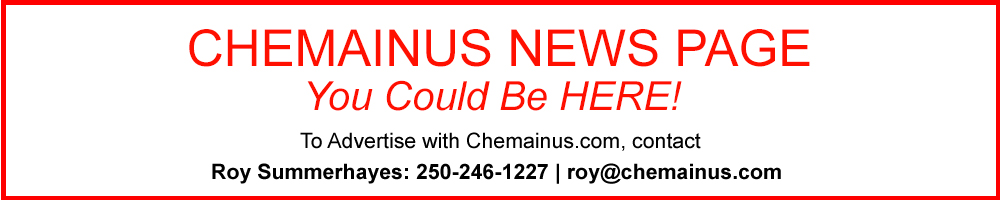 Chemainus Latest News You Could Be Here Ad Mockup